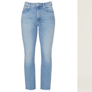 MOTHER Crop Step Fray Jeans